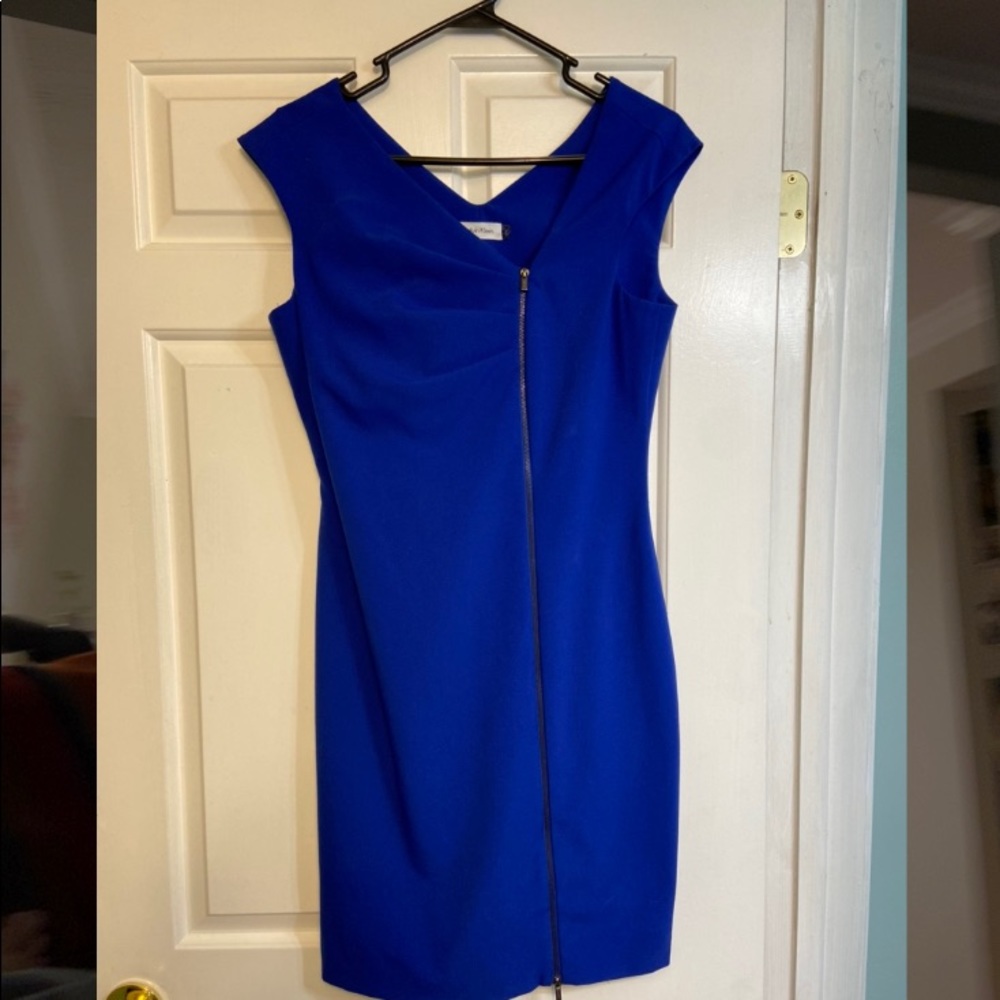 Royal blue Calvin Klein size 6 dress